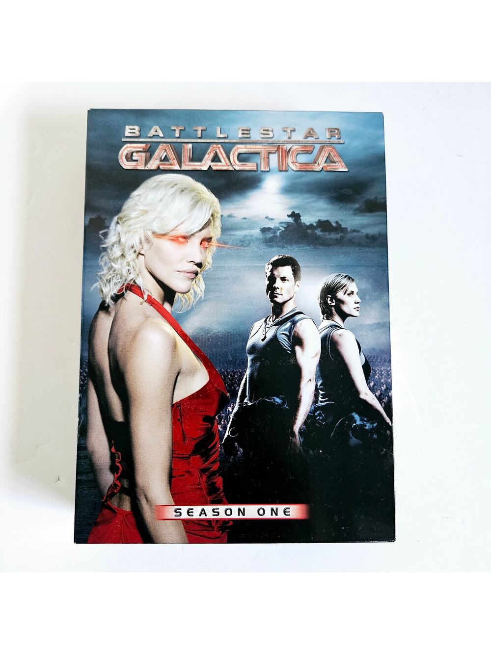 Battlestar Galactica Season 1 DVD 5 Disc Box Set Y2K Sci-Fi TV Series Show